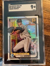 2024 Paul Skenes Bowman Chrome Mega Box Propects BCP125 SGC 9