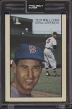 2020 TOPPS PROJECT TED WILLIAMS 90 MINT PR41407 BASEBALL BOSTON RED SOX