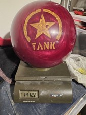 MOTIV Rampage Tank Pearl 15lb Bowling Ball Low Games PBA Sr Tour Used. Vise IT