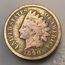 1890 Indian Head Cent