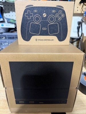 Valve Steam Machine 512GB Console + Steam Controller Black In Hand Sealed