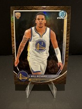 2025-26 Bowman Basketball Will Richard Rookie Reptilian Refractor #BCV-52 RC