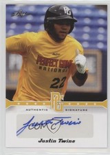 2013 Leaf Perfect Game Showcase Auto Gold 27/50 Justin Twine #A-JT1 Auto 0af