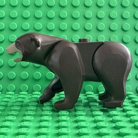LEGO Brown Bear Minifigure From Set 4438 4440 Animal City