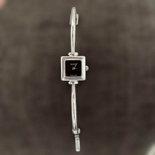 GUCCI 1900L – Ladies Bangle Watch – 2‑Hand Quartz – Working / New Battery