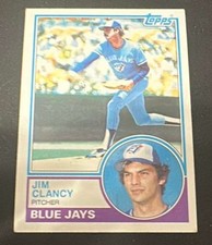 1983 Topps - Jim Clancy #345