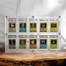 10 Graded Trading Card Display Frame Acrylic ...