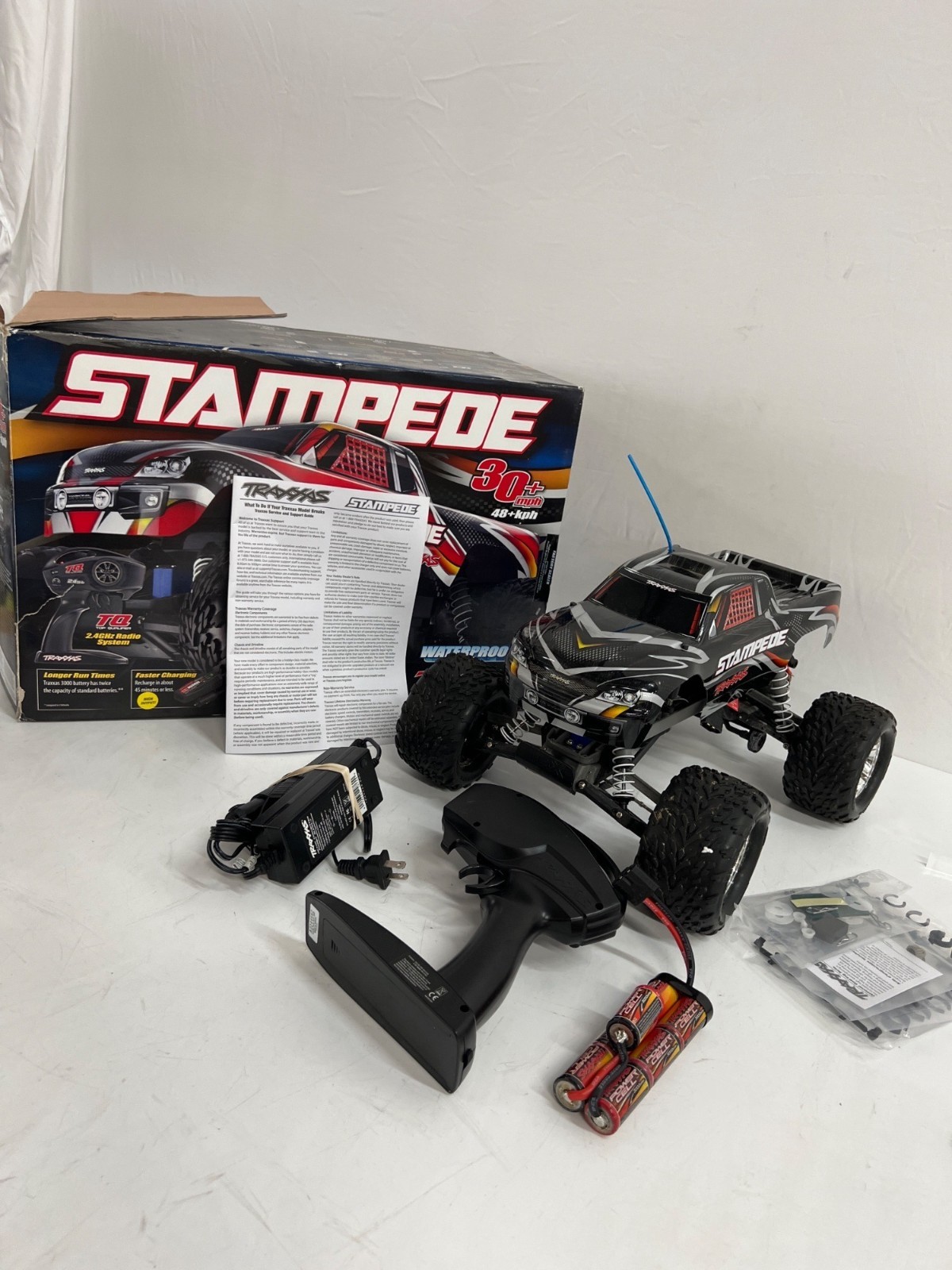 TRAXXAS 1/10 Stampede XL-5 2WD Monster Truck w/ TQ Radio RC Car in Box