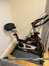 HOMCOM Steel Stationary Exercise Bike LCD Monitor Heart Rate Adjustable Seat