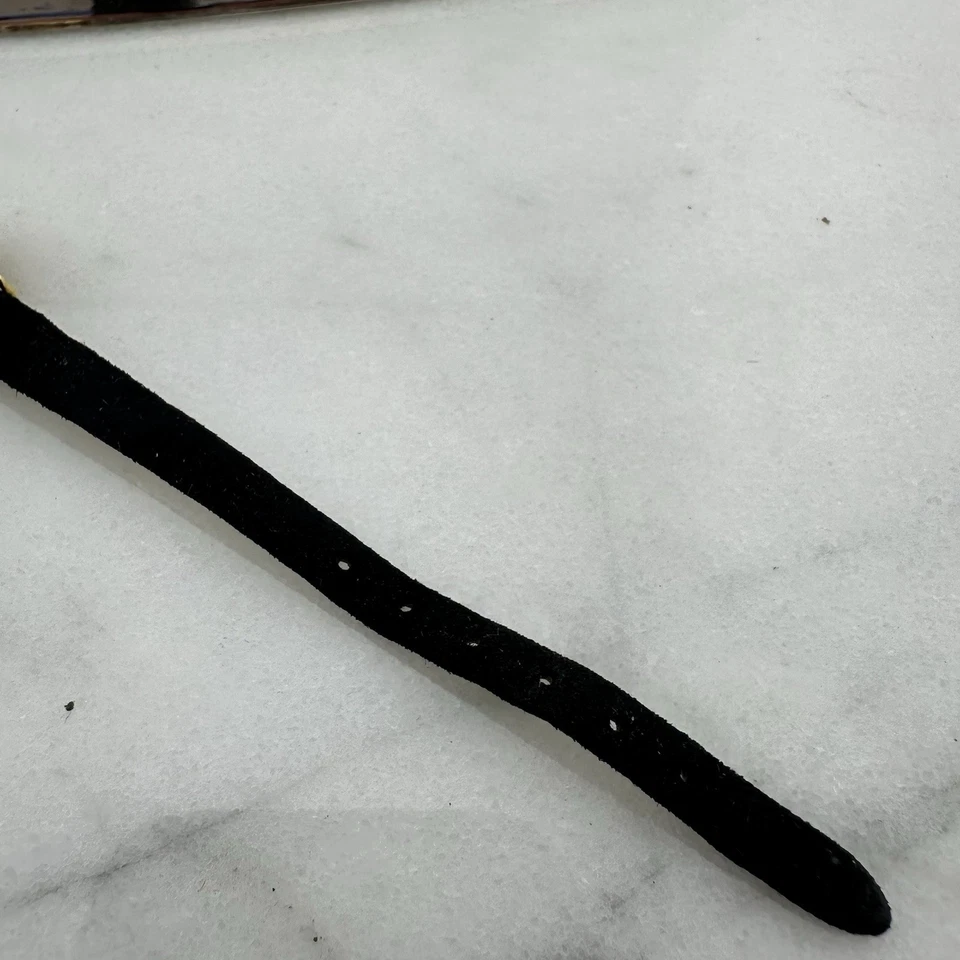 Relógio feminino Ardath conversível folheado a ouro Super Deluxe década de 1960 rostos intercambiáveis - Imagem 3 de 4