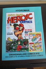 HYDROMAN REG'LAR FELLERS HEROIC COMICS TPB GWANDANALAND 18 MUY RARO FUERA DE STOCK