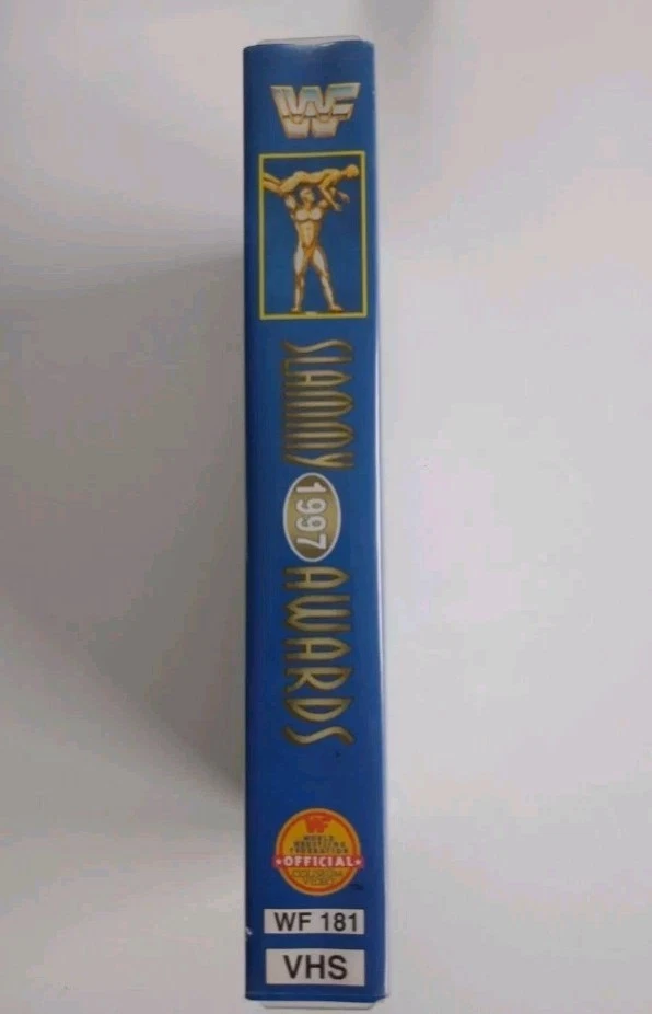 WWF 1997 Coliseum Video VHS Slammy Awards WWE Wrestling Bret Hart Undertaker  - Image 3 of 4