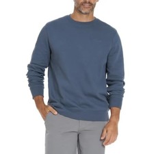 Hurley Men's Long Sleeve Crewneck Sweatshirt, Blue, Size- M