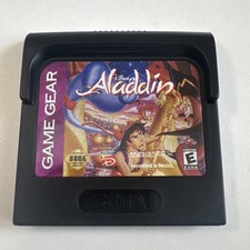 Disney's Aladdin Sega Game Gear Cartridge 1993