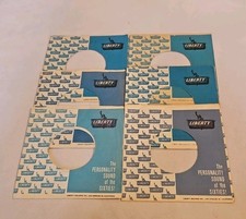 45 RPM 7" RECORD SLEEVES CO. SLEEVE 6 PACK SEE PHOTOS Liberty Records SLV363