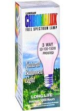 Chromalux Lumiram Full Spectrum 3 Way 50/100/150 Watts 1 Count Pack of 1