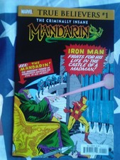 Mandarin/ Iron man (2020) Reprinting Tales of Suspense #50. 55  - True Believers