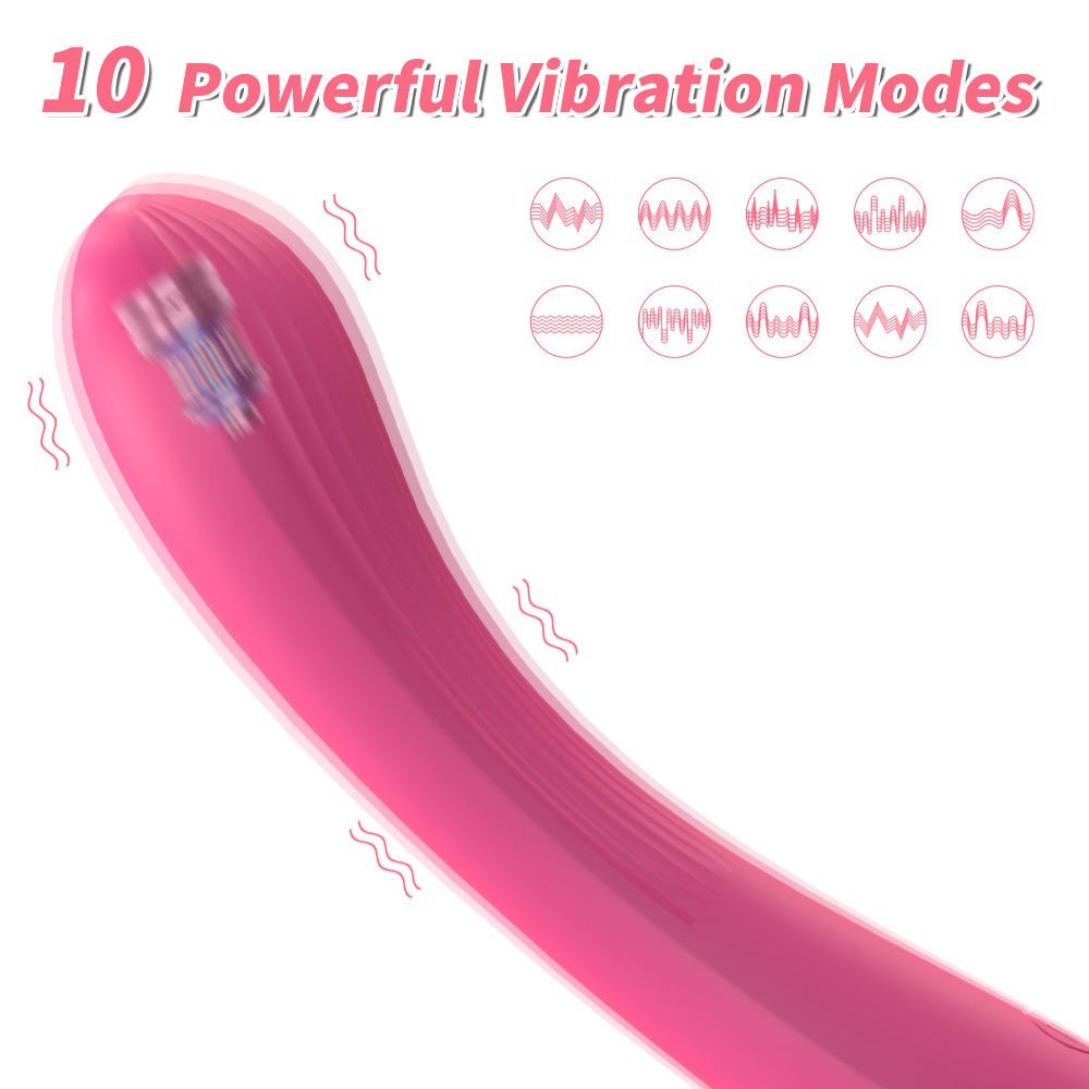 Handheld Massager 10 Speed Wand Vibrating Massage Full Body Stimulator For Women