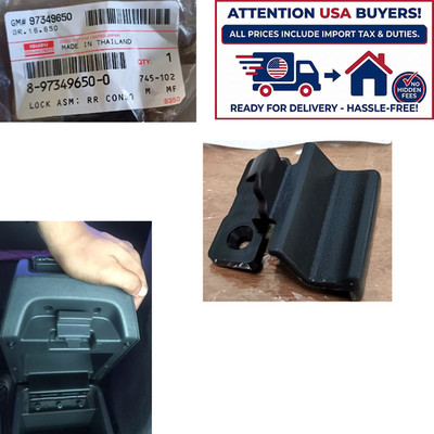 Genuine Center console cabinet lock 2003-2011 Isuzu D-max 8973496500