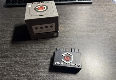 EON GCHD MK-II GameCube HDMI Adapter Black *TESTED*