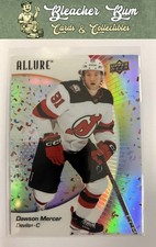 2023-24 Upper Deck Allure 82 Dawson Mercer Confetti