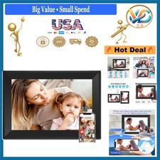 Uhale 10.1 Inch WiFi Digital Photo Frame 16GB HD Display Touchscreen