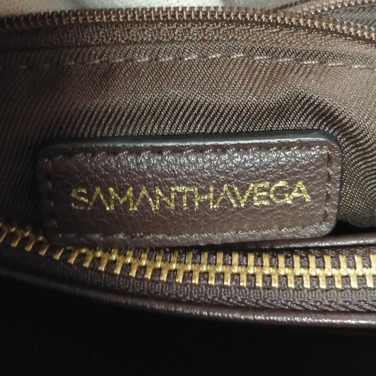 Square ribbon backpack Model Brown SAMANTHAVEGA - image 16