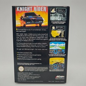 KNIGHT RIDER NINTENDO NES PAL A MATTEL CIB COMPLETO