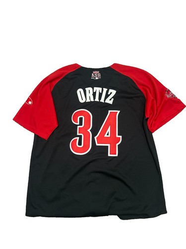David Ortiz Majestic Authentic 2015 All Star Game Jersey 50