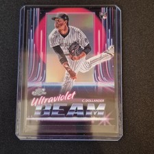 Topps Cosmic Chrome 2025 Chase Dollander Rockies Ultraviolet Beam Rookie UB-25