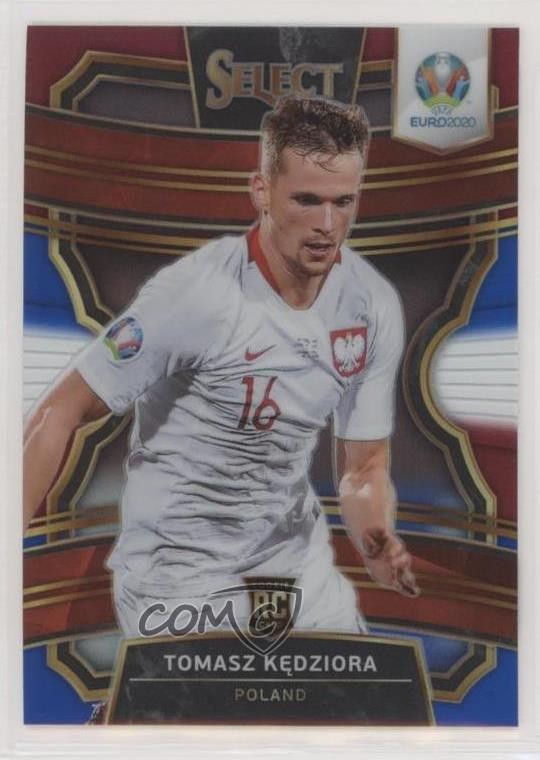 2020 Select UEFA Euro Preview Terrace Tri-Color Prizm Tomasz Kedziora ...