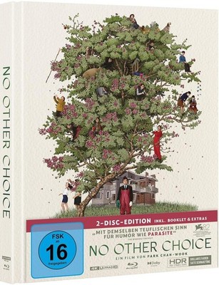 NO OTHER CHOICE (Lee Byung-hun) 4K Ultra HD + Blu-ray Disc, Mediabook NEU+OVP