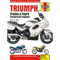 Triumph Motorrad Triples Und Fours (1991-2004) Reparaturhandbuch Haynes