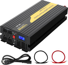 1500W Sump Pump Backup System with LCD Display for Basement Protection