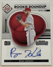 2021 Panini Contenders Rookie Roundup RYAN HENDRIX REDS