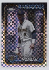 2024 Topps Pro Debut Chrome X-Fractor Tre' Morgan #PDC-18 19l7