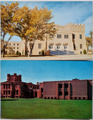 Postkarten Lot USA 2 x ROSWELL New Mexico Ansichtskarten US Postcards ~1970