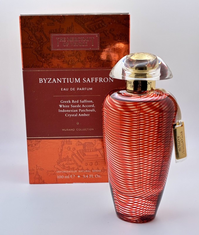 Byzantium Saffron Eau De Parfum Spray 3.4 Oz