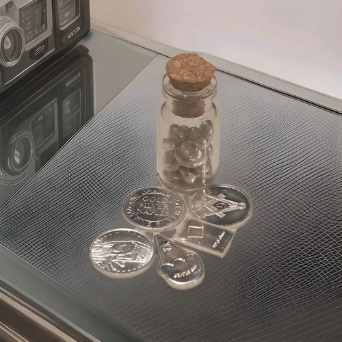 Silver & Gold Bundle - 10g Total (5g Shot + 5g Bars/Rounds) + 4 Gold Flake Vials