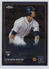 2015 Topps Chrome Rookie Auto Steven Moya #AR-SM Auto 13st