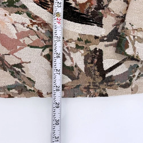Rebel Vengeance Tapestry Jacket Mens Large Camo Duck Print Button Up Shirt NWT image 11