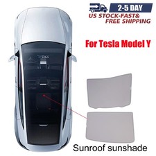 Tesla Model Y 2025 Glass Roof Sunshade Premium Sunroof sun shade