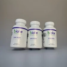 (3 Pack) Biote DIM SGS+ Hormone & Detox Support (180 Caps Total)