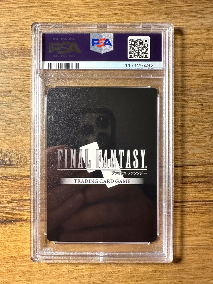 Final Fantasy TCG Opus 25 Tears of the Planet - Squall 16-011L Full Art PSA 10 - Image 2 of 2