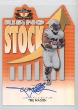 2014 Leaf Valiant Rising Stock Auto Orange 50/50 Tre Mason #RS-TM1 Auto uk2