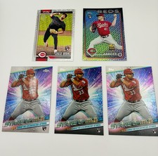 Topps 2024 MLB Stars of MLB Reds Rookie Card Lot 5 Abbott Burns Encarnacion-Str…