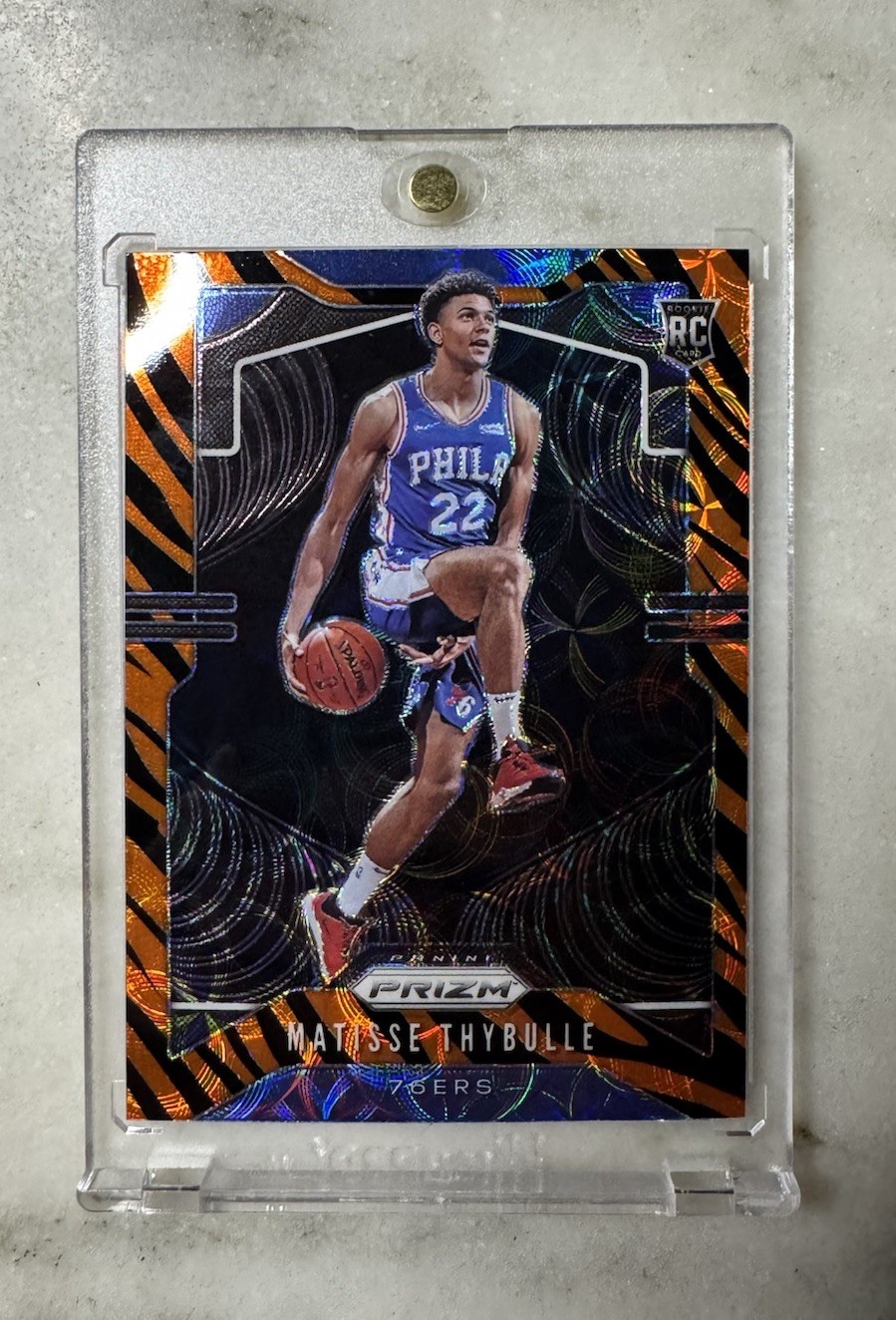 🐅2019-20 Panini Prizm 290 Matisse Thybulle Tiger Stripe SSP Case Hit RC Blazers