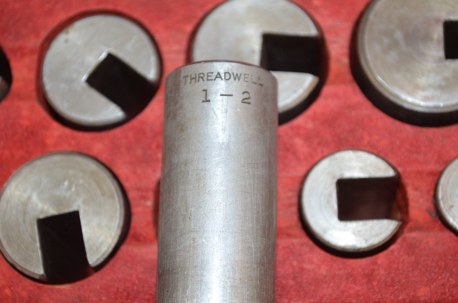 Threadwell High Speed Little Champ Keyway Broaches & Bushings Set 10-10A