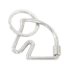 Authentic Hermes Cheval 077216FJ Key Ring 230-000-722-1209