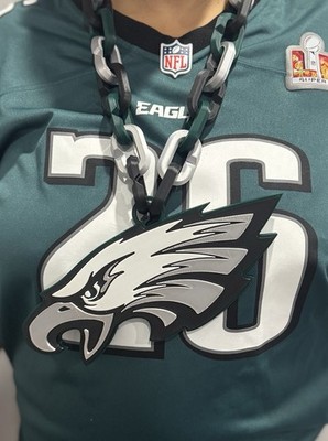  Philadelphia Eagles Green BIG Chain Logo Bird 3D Printed (FAST FREE SHIPPING)